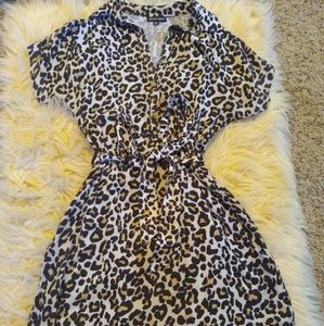 Leopard Print Dress